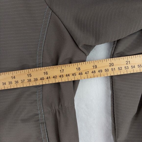 Nike Womens Fit Dry Full Zip Jacket Running Training Stretch Sz S Taupe - Picture 4 of 11